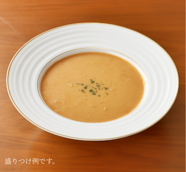 オマール海老のクリームスープ