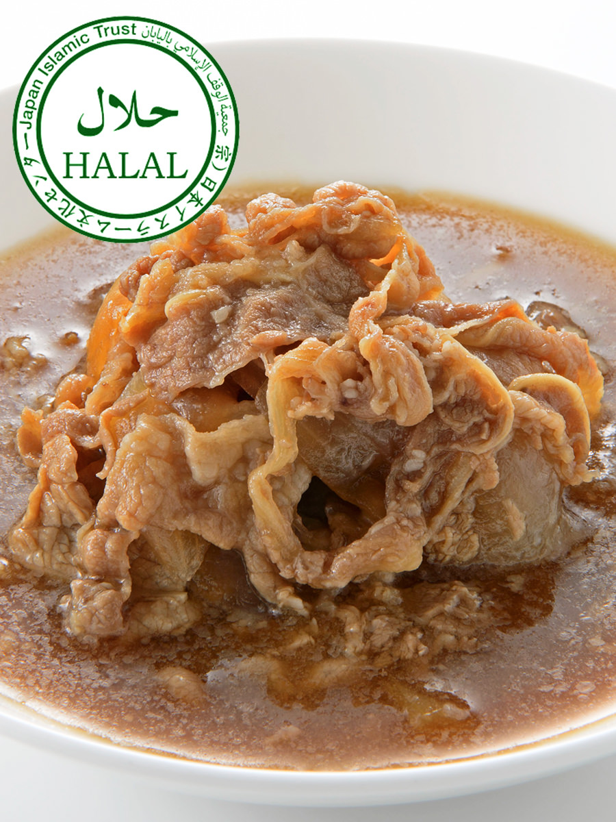 Gyudon Sauce （30  meals） HALAL Certified  牛丼の具（30 食入り）ハラル認証