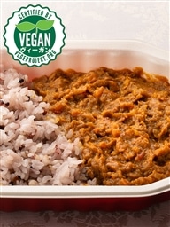 Keema Curry with 16 grains rice (12 meals)  VEGAN Certified 十六穀米のキーマカレー（１２食入り）ヴィーガン認証