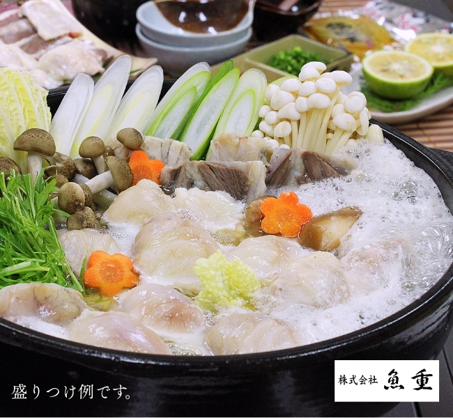 国産天然　真ふぐちり鍋