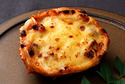 紅ずわいがにのグラタン