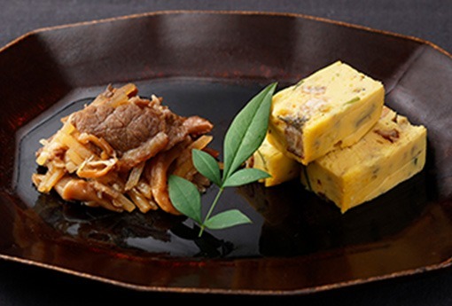 うなぎ柳川真丈・牛肉ごぼうしぐれ煮