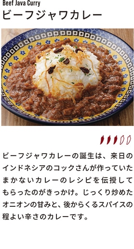 ビーフジャワカレー