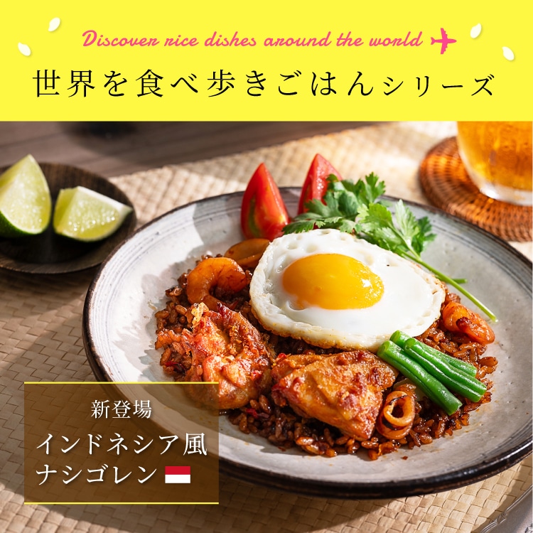 世界を食べ歩きごはんシリーズ